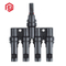 Conector de cable de enchufe circular de audio Mc4 Mc4