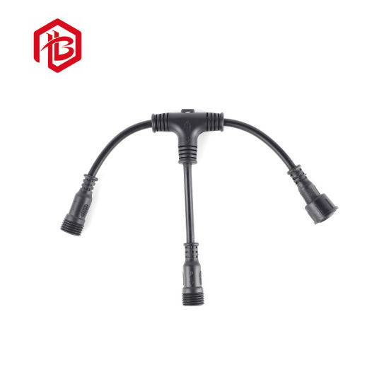 Conector de enchufe eléctrico de cable de alambre aislado en frío conjunto