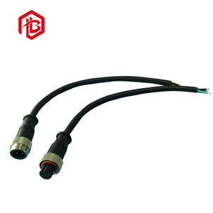 Metal M16 Tira de LED 2 Pin 4 Pin Cable Conector IP68 / IP67