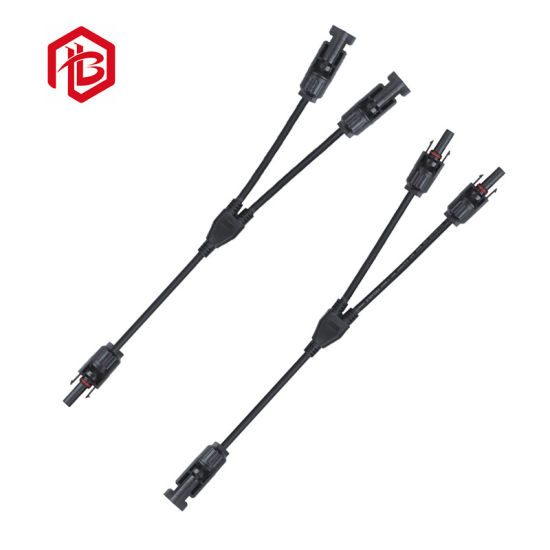Conector circular del sistema de paneles fotovoltaicos solares Mc4