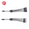 Cable Conector de enchufe de panel circular Mc4