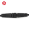 Bett M12 Conector de alambre de nailon de alimentación impermeable de 8 pines IP67