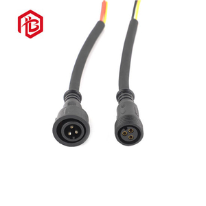 Conectores M18 de alambre impermeable Enchufe de cable macho y hembra