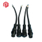 Tipo Bett M12 y conector de cable macho hembra de 8 pines