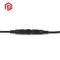 Material del PVC del conector de enchufe hembra macho de 3 4 pines
