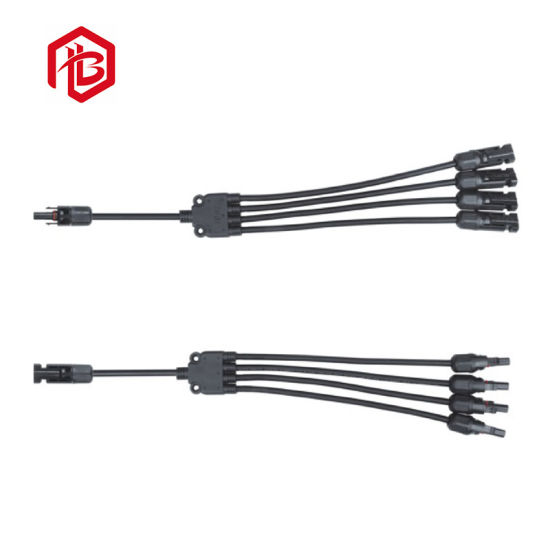 Conector circular del sistema de paneles solares fotovoltaicos Mc4