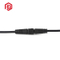 Conector de cable macho hembra tipo M12